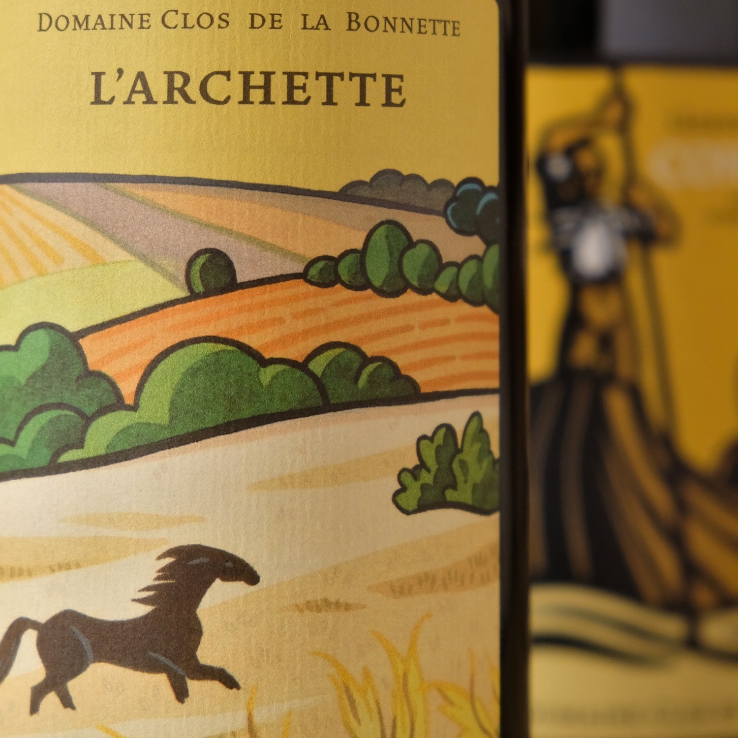 Photo d'une bouteille de Viognier L'Archette