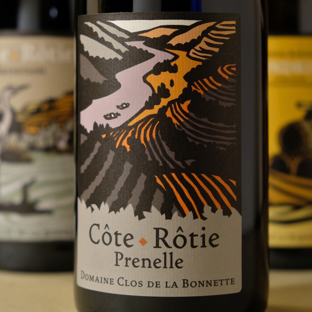 Photo de la bouteille de Cote-Rotie Prenelle La Bonnette